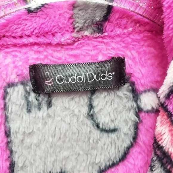 Cuddl Duds Pink Girls Robe - Picture 3 of 3